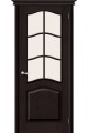 Дверь межкомнатная массив сосны М7 Т-05 (Светлый Лак) / Сатинато